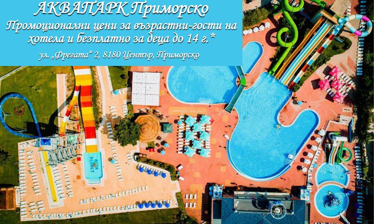 Hotel Perla Beach Club Primorsko Luaran gambar